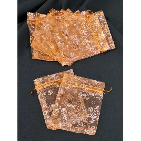 Organza tasak arany/ezüst