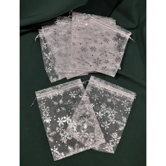 Organza tasak arany/ezüst