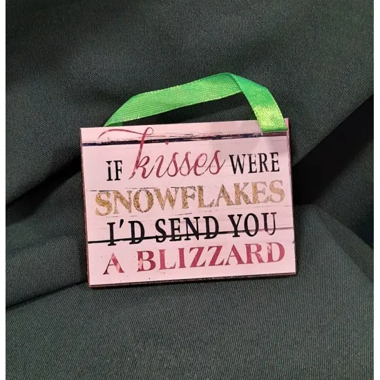 Táblácska üzenettel 8*6cm