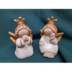 Kerámia Angyalkirálylány 13cm