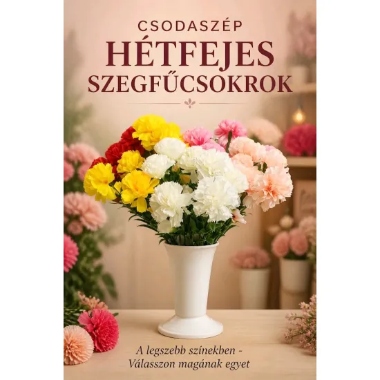Szegfűcsokor 7 fejes