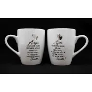 Porcelán bögre szett*2 "Anyának és Apának"