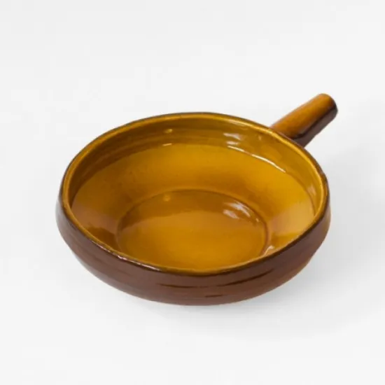 Mázas nyeles tálka 10 cm