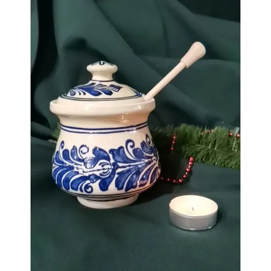 Korondi méztartó edény  13 cm