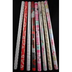 Díszcsomagoló papír  Általános virágos 2 m x 70 cm, 60 db