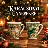 Bögre karácsonyi Motive 2 féle