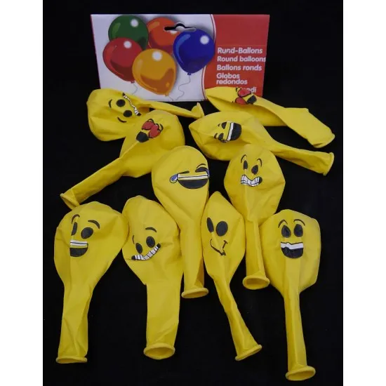 Lufi - Smiley - 30 cm 10db/szett