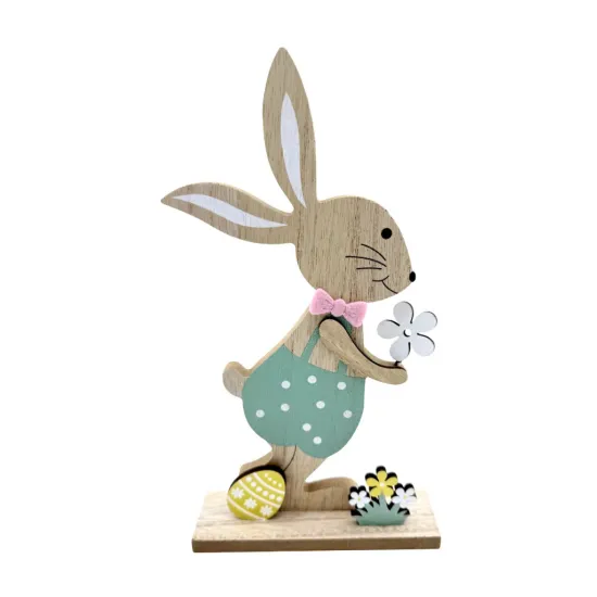 Húsvéti nyuszi fából 20 cm