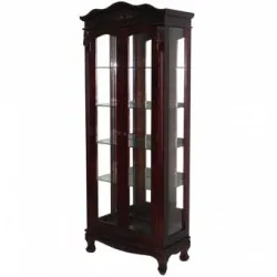 Szekrény üveges Stradivari 180*72*35 cm