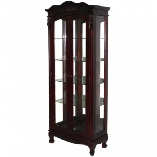 Szekrény üveges Stradivari 180*72*35 cm