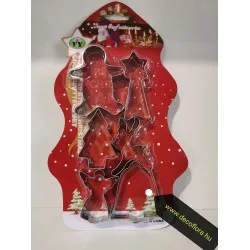 Süteménykiszúró szett karácsonyi 6 db/szett