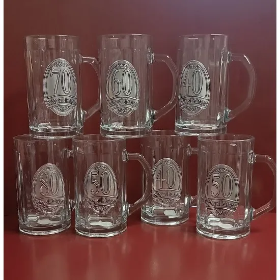 Üvegkorsó 0,5 liter vegyes óncimkés felirat