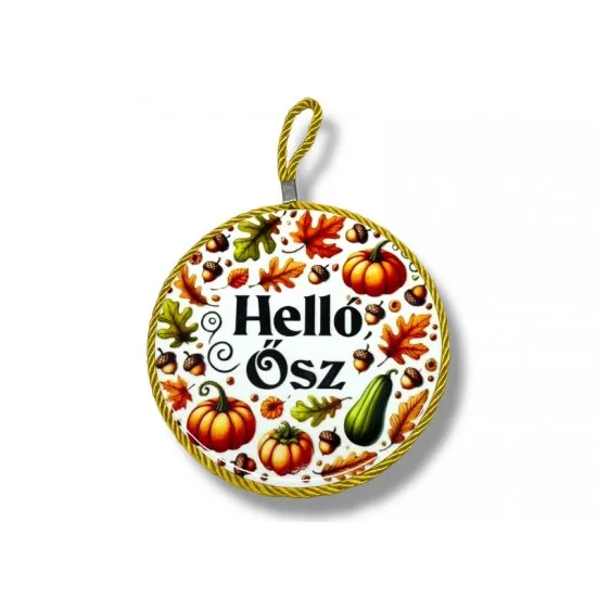 Kerámia edényalátét - Helló Ősz