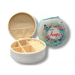 Ékszertartó táska zipp-zárral Tavaszkoszorú - Legjobb Anya