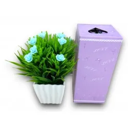 Virágdekoráció "Kínai páfrány és virága" 