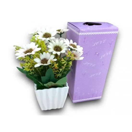 Virágdekoráció "Pampák királynője"