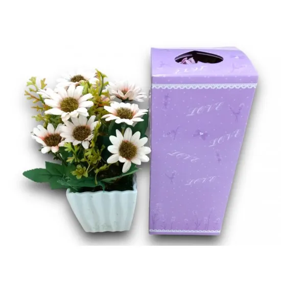 Virágdekoráció "Pampák királynője"