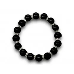 Karkötő Gyöngy dekorált metál köztesekkel