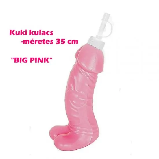 Kuki kulacs "BIG PINK" 35 cm