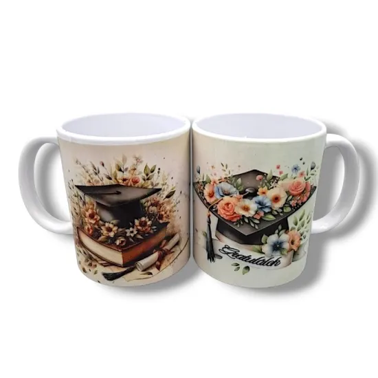 Kerámia bögre - Ballagás 2026 - Gratulálok