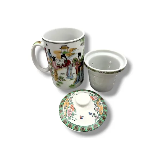 Dr. Wu gyógyteás bögre porcelán szűrővel 250 ml