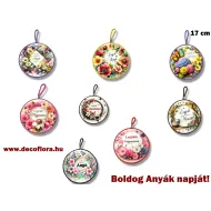 Kerámia falidísz - kerámia edényalátét - Anyák napi - vegyesen