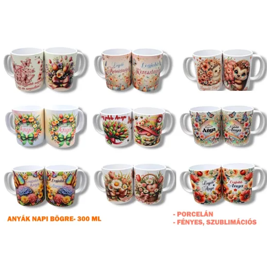 Kerámia bögre - ANYÁK NAPJA 2026