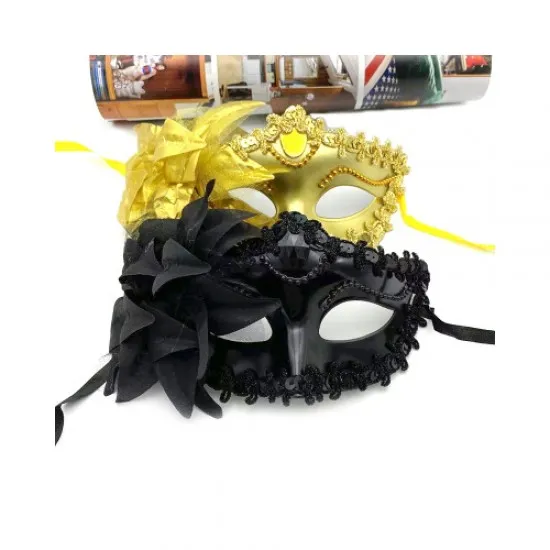 Extra velencei álarc Portia 2 színben