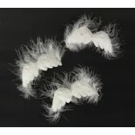 Angyalszárny pihével csipeszes 3 db/szett