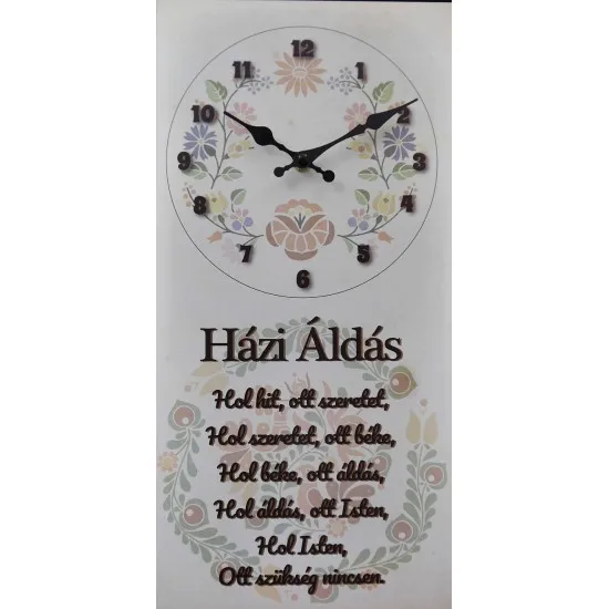 Falióra táblán - Házi Áldás