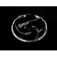 Üveg kistányér EVE 17 cm 3 db