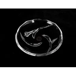 Üveg kistányér EVE 17 cm 3 db