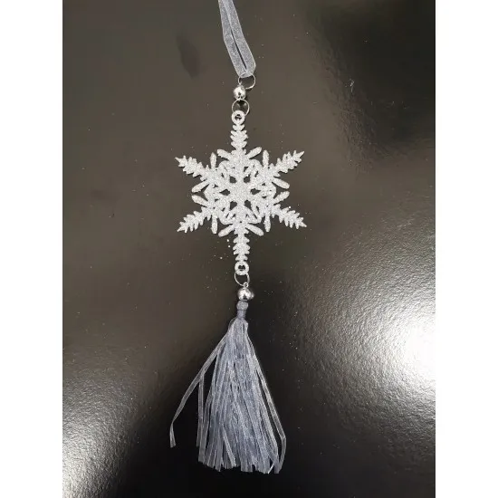 Függődísz Omnia Fortuna-ezüst