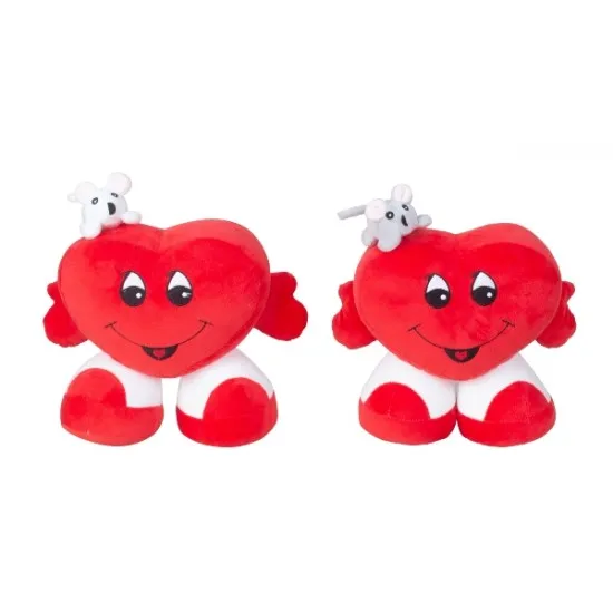 Szív lábon álló 25 cm 2 féle