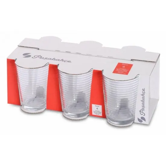 Vizespohár szett*6 Pasabahce Doro 210 ml