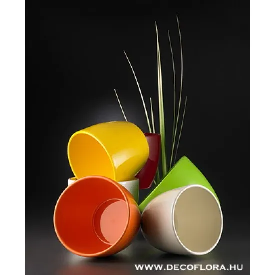 Kerámia kaspó Tavasz Spring mix 12*10 cm