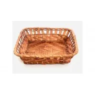 Fonott kosár szögletes bambusz