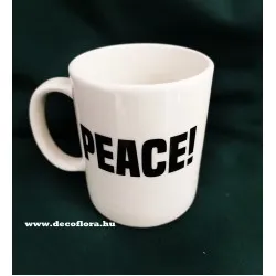 Bögre beszólós 300 ml - PEACE!