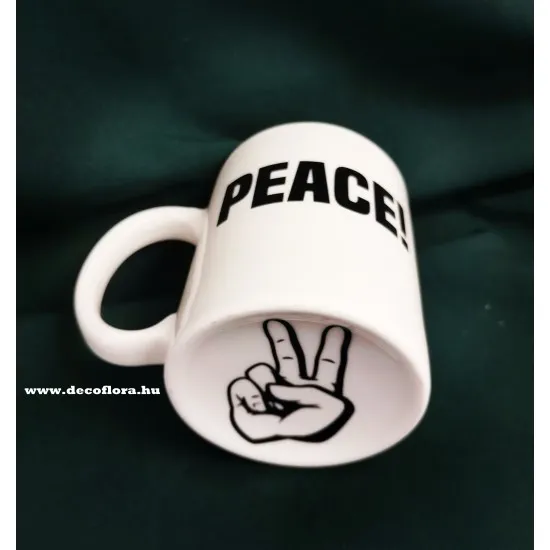 Bögre beszólós 300 ml - PEACE!