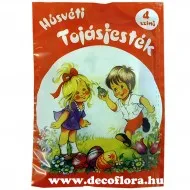 Húsvéti tojásfesték szett Decoflora 4 tasak/szett