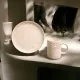 Dombornyomott kínáló tál - dekor tál  Romance 19 cm