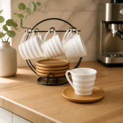 Kávés készlet Elegant 6 személyes