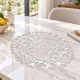 Üveg kínálótál BUBBLE 31cm
