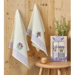 Konyharuha NILTEKS Exkluzív Lavanda - Levendula 2db os pamut 50x70cm