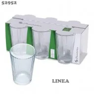 Vizes pohár szett*6 Pasabahce LINEA 200 ml