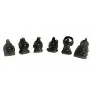 Pu Taj - Nevető Buddha figurák szettben - 6 különféle