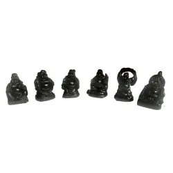 Pu Taj - Nevető Buddha figurák szettben - 6 különféle