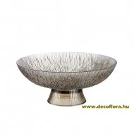 Talpas üvegtál DELI  25cm