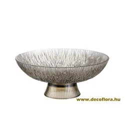 Talpas üvegtál DELI  25cm