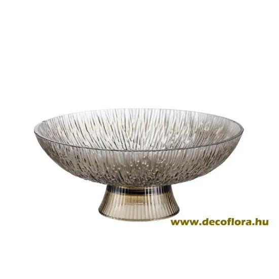 Talpas üvegtál 25cm